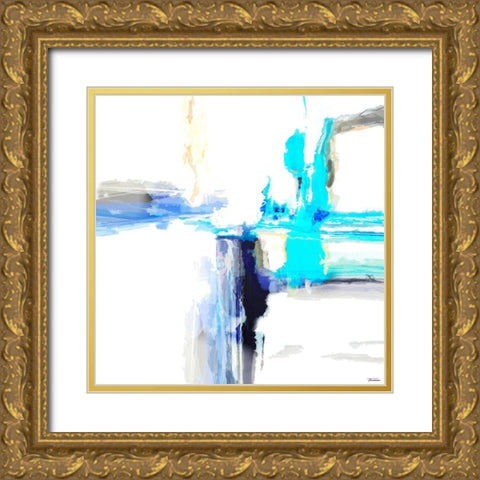 Dynasty V Gold Ornate Wood Framed Art Print with Double Matting by Tienhaara, Michael