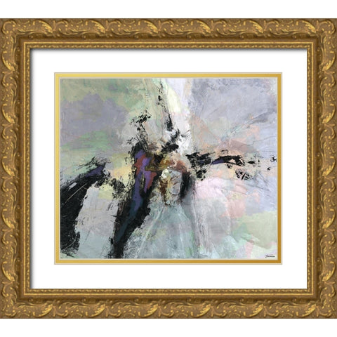 Dispassion I Gold Ornate Wood Framed Art Print with Double Matting by Tienhaara, Michael