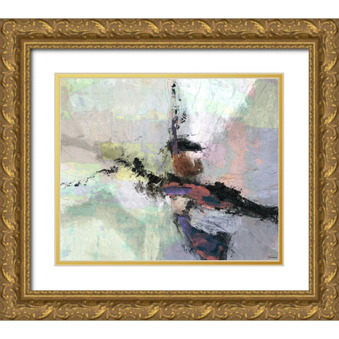 Dispassion II Gold Ornate Wood Framed Art Print with Double Matting by Tienhaara, Michael