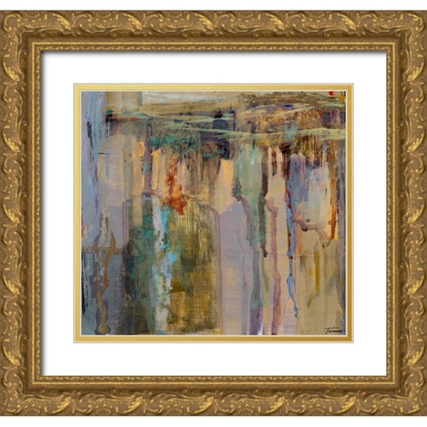 Musings I Gold Ornate Wood Framed Art Print with Double Matting by Tienhaara, Michael