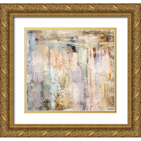Musings I WC V II Gold Ornate Wood Framed Art Print with Double Matting by Tienhaara, Michael