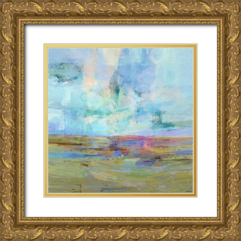 Formations I Gold Ornate Wood Framed Art Print with Double Matting by Tienhaara, Michael