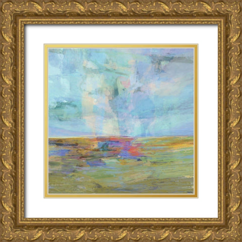 Formations II Gold Ornate Wood Framed Art Print with Double Matting by Tienhaara, Michael
