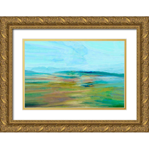 Endless Vista II Gold Ornate Wood Framed Art Print with Double Matting by Tienhaara, Michael