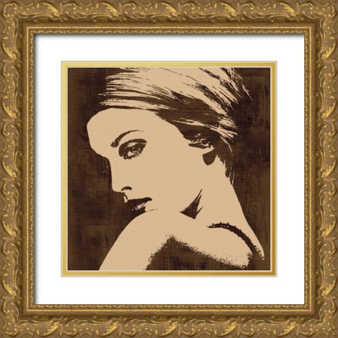 Deluxe II Gold Ornate Wood Framed Art Print with Double Matting by Cooper, Andrew