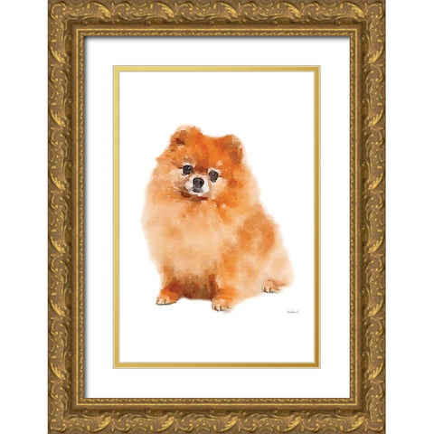 Pom Gold Ornate Wood Framed Art Print with Double Matting by Greenwood, Amanda