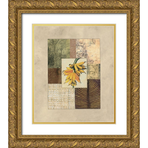 Colonial III Gold Ornate Wood Framed Art Print with Double Matting by Weaver, Amy