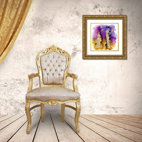 Magical Mist with Gold I Gold Ornate Wood Framed Art Print with Double Matting by Riley, Bella