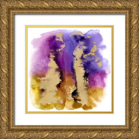 Magical Mist with Gold I Gold Ornate Wood Framed Art Print with Double Matting by Riley, Bella