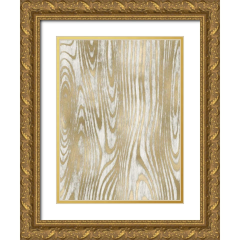 Movement I Gold Ornate Wood Framed Art Print with Double Matting by Carson, Danielle