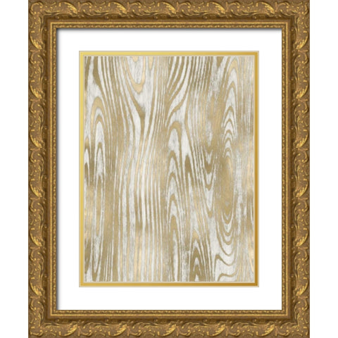 Movement II Gold Ornate Wood Framed Art Print with Double Matting by Carson, Danielle