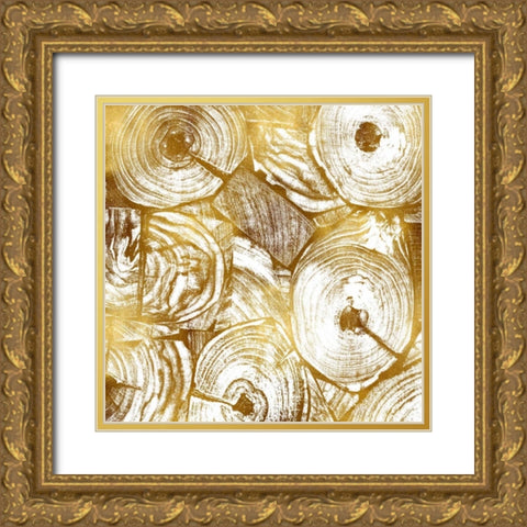Trunks I Gold Ornate Wood Framed Art Print with Double Matting by Carson, Danielle