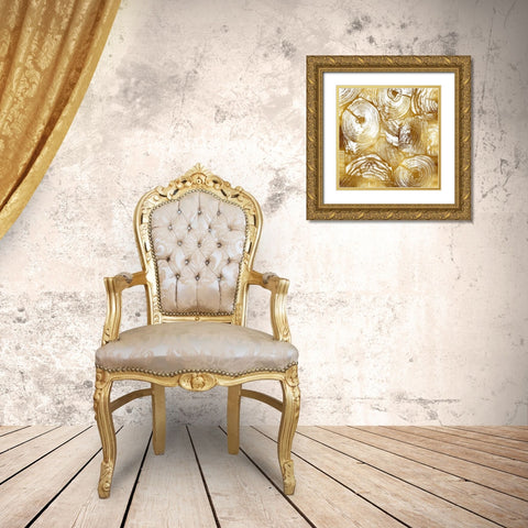 Trunks II Gold Ornate Wood Framed Art Print with Double Matting by Carson, Danielle