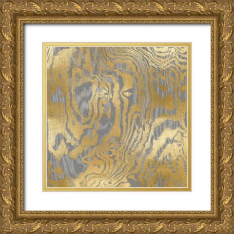 Variations I Gold Ornate Wood Framed Art Print with Double Matting by Carson, Danielle
