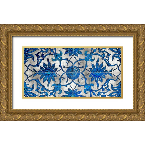 Ornate Panel III Gold Ornate Wood Framed Art Print with Double Matting by Roberts, Ellie