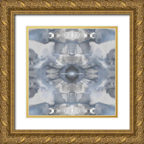Paramount IV Gold Ornate Wood Framed Art Print with Double Matting by Roberts, Ellie