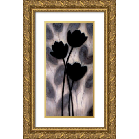 In Harmony I Gold Ornate Wood Framed Art Print with Double Matting by Lange, Erin