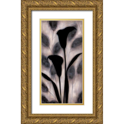 In Harmony II Gold Ornate Wood Framed Art Print with Double Matting by Lange, Erin