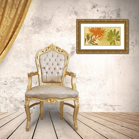 Fresh I Gold Ornate Wood Framed Art Print with Double Matting by Lange, Erin