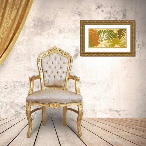 Fresh II Gold Ornate Wood Framed Art Print with Double Matting by Lange, Erin