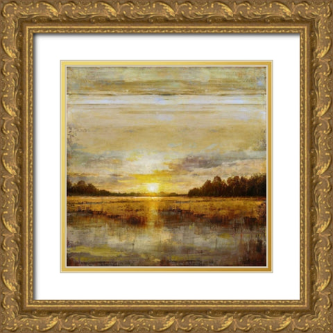 Break of Dawn Gold Ornate Wood Framed Art Print with Double Matting by Turner, Eric