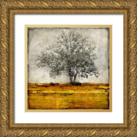 Majestic - Amber Gold Ornate Wood Framed Art Print with Double Matting by Turner, Eric