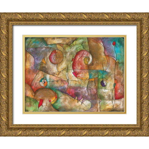 Prizm Gold Ornate Wood Framed Art Print with Double Matting by Waugh, Eric