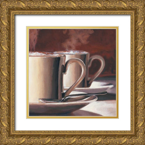 Due Cappuccini Gold Ornate Wood Framed Art Print with Double Matting by Landi, Federico