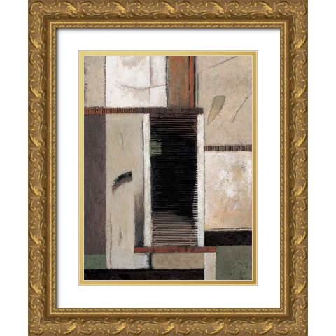 Characteristics I Gold Ornate Wood Framed Art Print with Double Matting by Taylor, Franklin