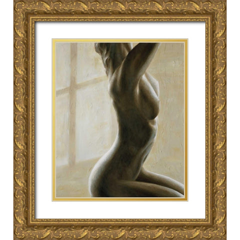 In penombra I Gold Ornate Wood Framed Art Print with Double Matting by Mariani, Giorgio