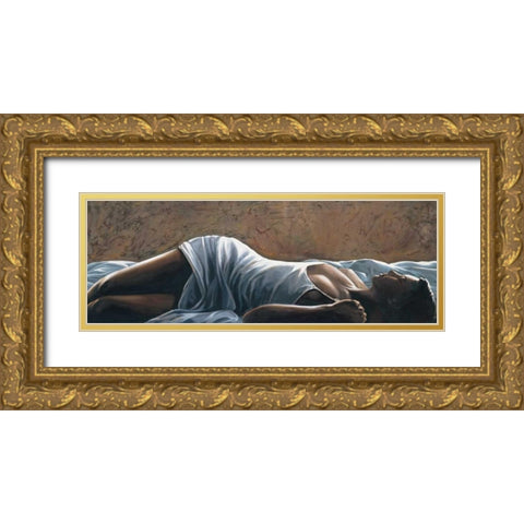 Sognando Gold Ornate Wood Framed Art Print with Double Matting by Mariani, Giorgio