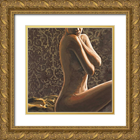 Neoclassico II Gold Ornate Wood Framed Art Print with Double Matting by Mariani, Giorgio