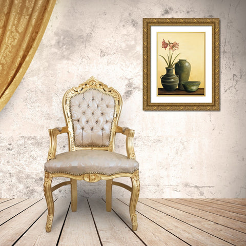 Interior Setting II Gold Ornate Wood Framed Art Print with Double Matting by Brighton, Grace
