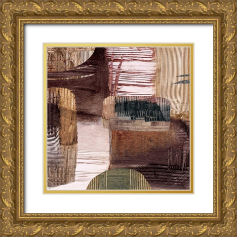 Natural Movement II Gold Ornate Wood Framed Art Print with Double Matting by Ritts, Graham