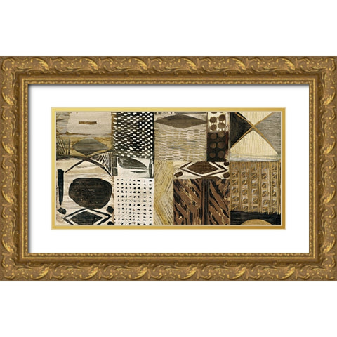 Tanganyika Gold Ornate Wood Framed Art Print with Double Matting by Ritts, Graham