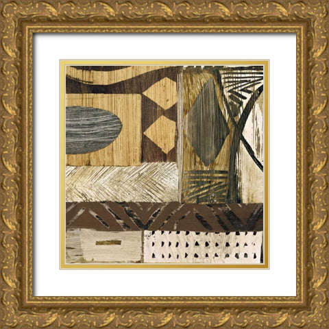 Malawi I Gold Ornate Wood Framed Art Print with Double Matting by Ritts, Graham
