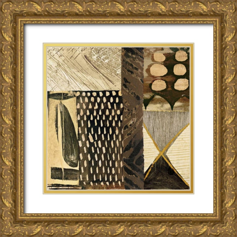 Malawi II Gold Ornate Wood Framed Art Print with Double Matting by Ritts, Graham