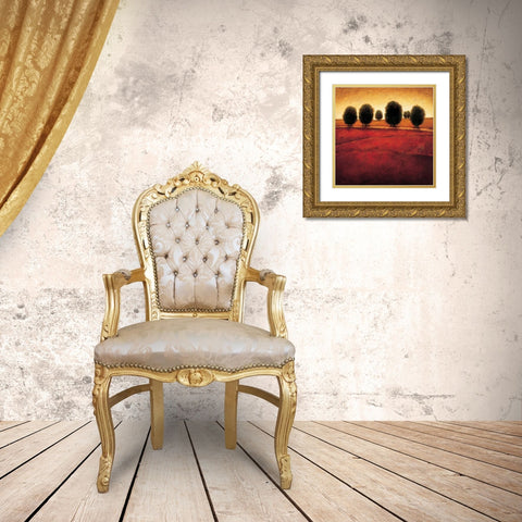 Enlightenment Gold Ornate Wood Framed Art Print with Double Matting by Williams, Gregory