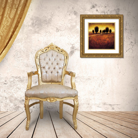 Illumination Gold Ornate Wood Framed Art Print with Double Matting by Williams, Gregory