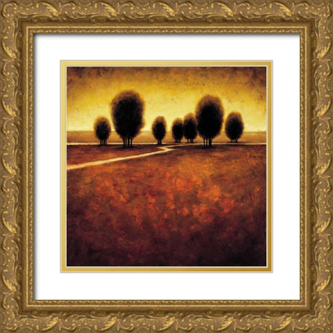 Illumination Gold Ornate Wood Framed Art Print with Double Matting by Williams, Gregory