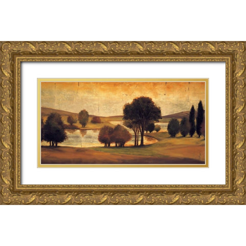 Take me to the River I Gold Ornate Wood Framed Art Print with Double Matting by Williams, Gregory