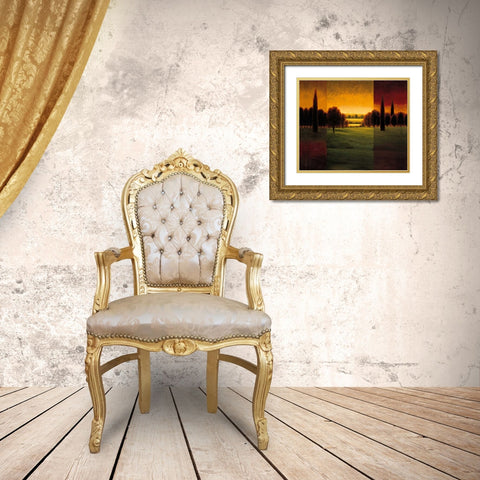 The Break of Dawn I Gold Ornate Wood Framed Art Print with Double Matting by Williams, Gregory