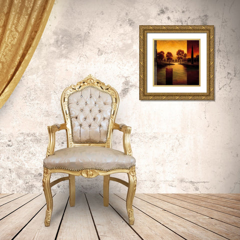 The Break of Dawn II Gold Ornate Wood Framed Art Print with Double Matting by Williams, Gregory