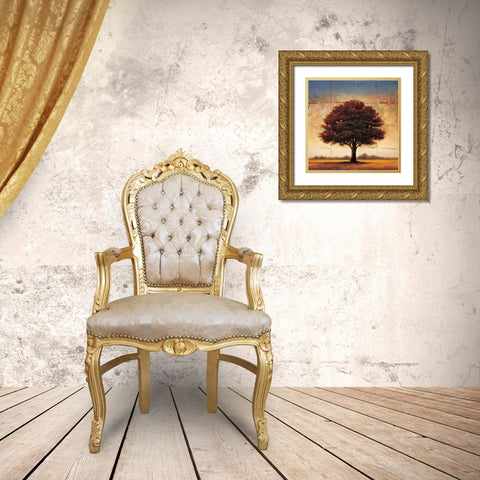Splendor I Gold Ornate Wood Framed Art Print with Double Matting by Williams, Gregory