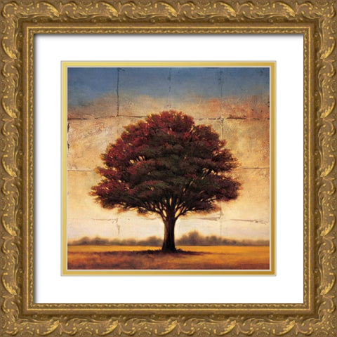 Splendor I Gold Ornate Wood Framed Art Print with Double Matting by Williams, Gregory
