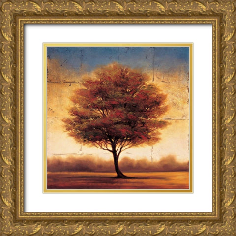 Splendor II Gold Ornate Wood Framed Art Print with Double Matting by Williams, Gregory