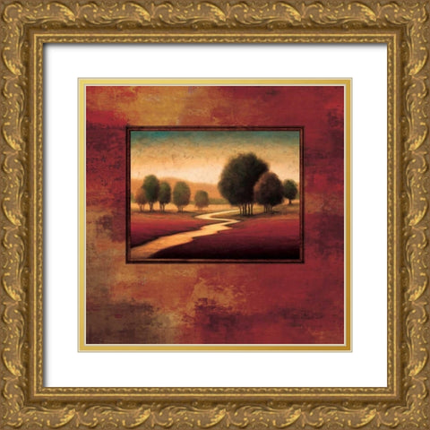 Rejoice I Gold Ornate Wood Framed Art Print with Double Matting by Williams, Gregory