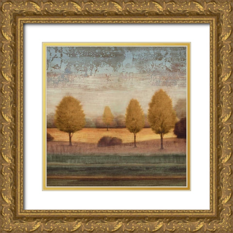 In Awe I Gold Ornate Wood Framed Art Print with Double Matting by Williams, Gregory