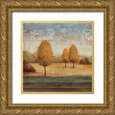 In Awe II Gold Ornate Wood Framed Art Print with Double Matting by Williams, Gregory