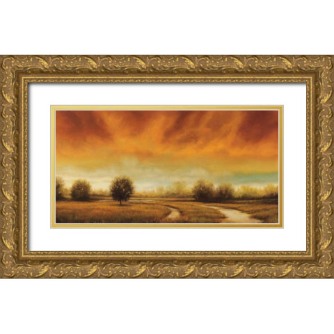 Moment to Moment Gold Ornate Wood Framed Art Print with Double Matting by Williams, Gregory